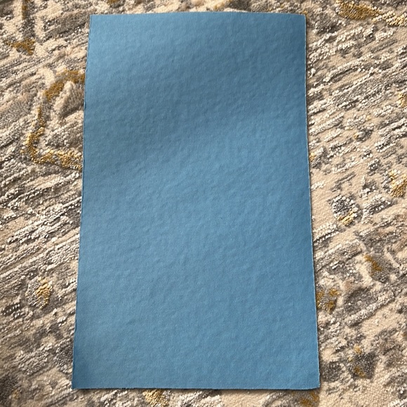 Faux Leather Sheet - Light Blue Sparkle - Picture 3 of 3